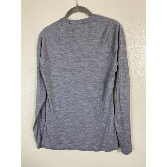 Smartwool Merino 150 Wool Womens Long Sleeve Shirt Gray Top Size Medium Outdoor - Picture 2 of 13